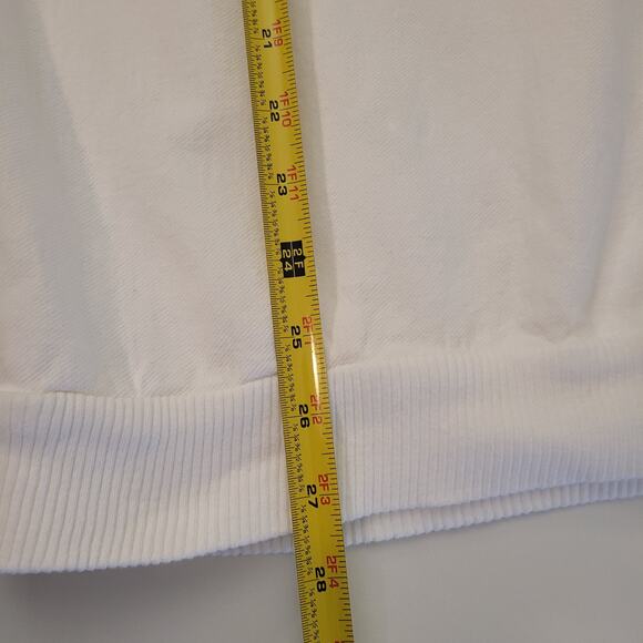 Vintage World View Key West Sweatshirt XL White 90s Sailboat Graphic Made in USA - Picture 9 of 10